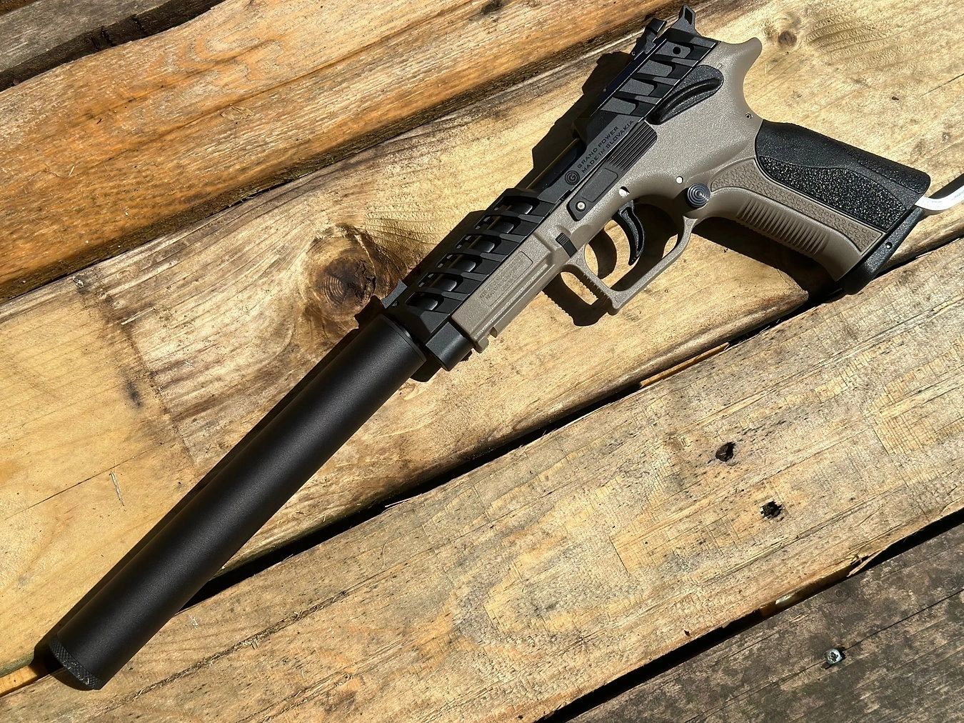 Grand Power K22 X-Trim Mk.23 Flat Dark Earth .22lr Long Barrel Pistol LBP - Image 5