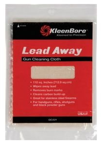 KLEENBORE - Lead Away Gun Cloth - Great for cleaning Stainless Steel Guns back to factory finish ! - Image 2