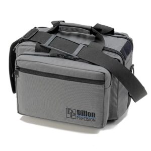 Dillon Precision Retro Gray Range Bag - Latest Design in Grey 14" x 7" x 8" Pt. No. 33389