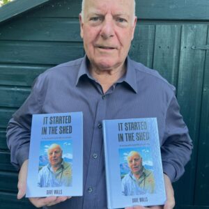 ‘ It Started in the Shed ’ is an inspiring story of Dave Walls in his own words by the Accuracy International Owner in hardback book signed by the Author