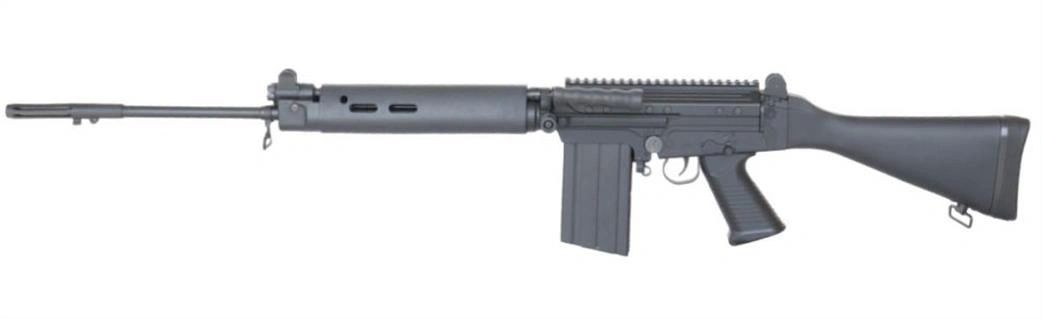 L1A1 by Huntsman Arms .177/4.5mm BB Railed Airgun Co2 Powered Air Rifle - Black - H20075