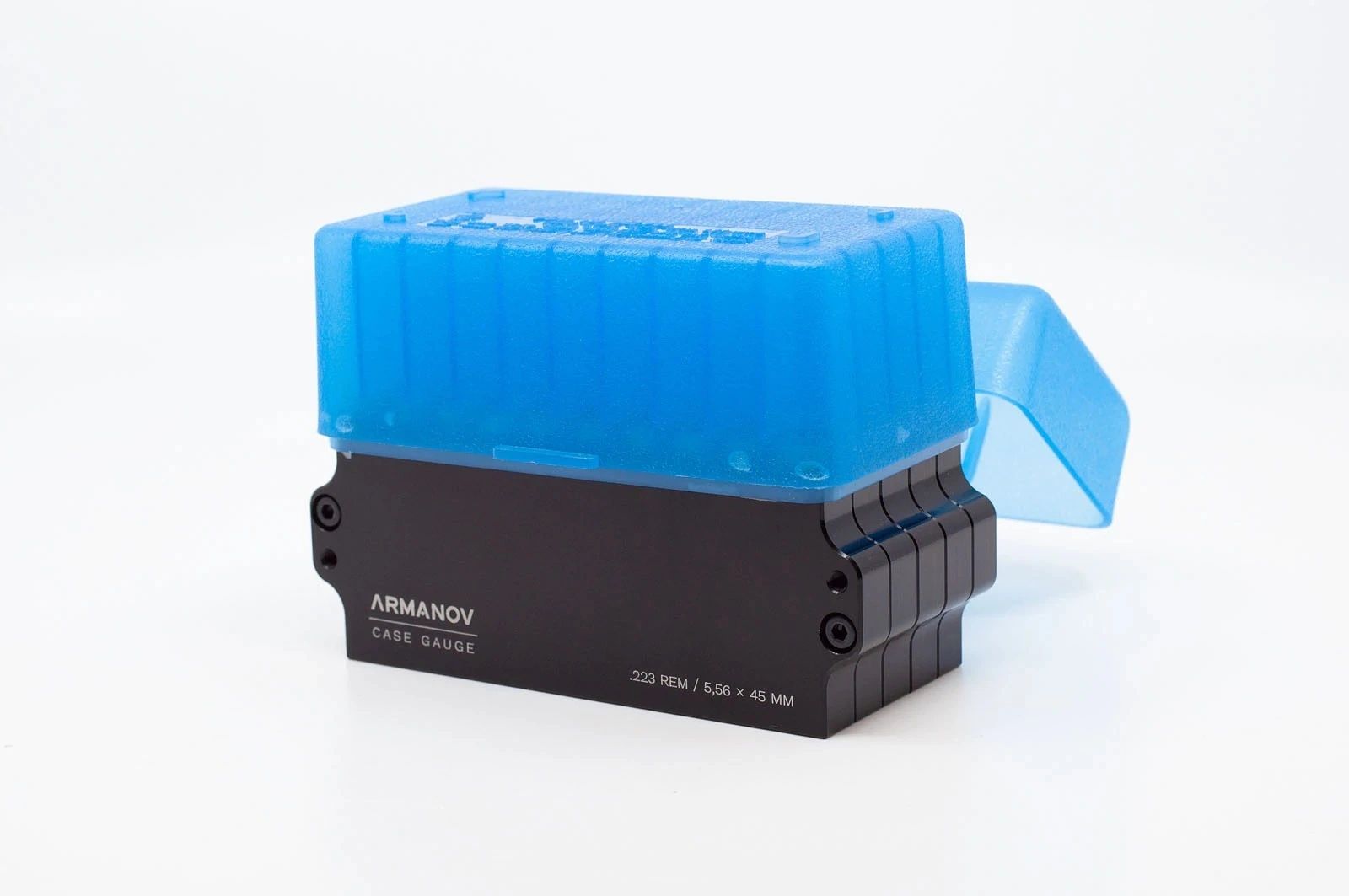 ARMANOV Rifle Cartridge Case Gauge 10 Rounds Stackable 5.56mm NATO & .300 AAC Blackout - Image 4