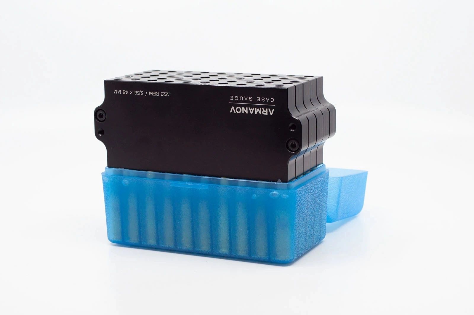 ARMANOV Rifle Cartridge Case Gauge 10 Rounds Stackable 5.56mm NATO & .300 AAC Blackout - Image 5