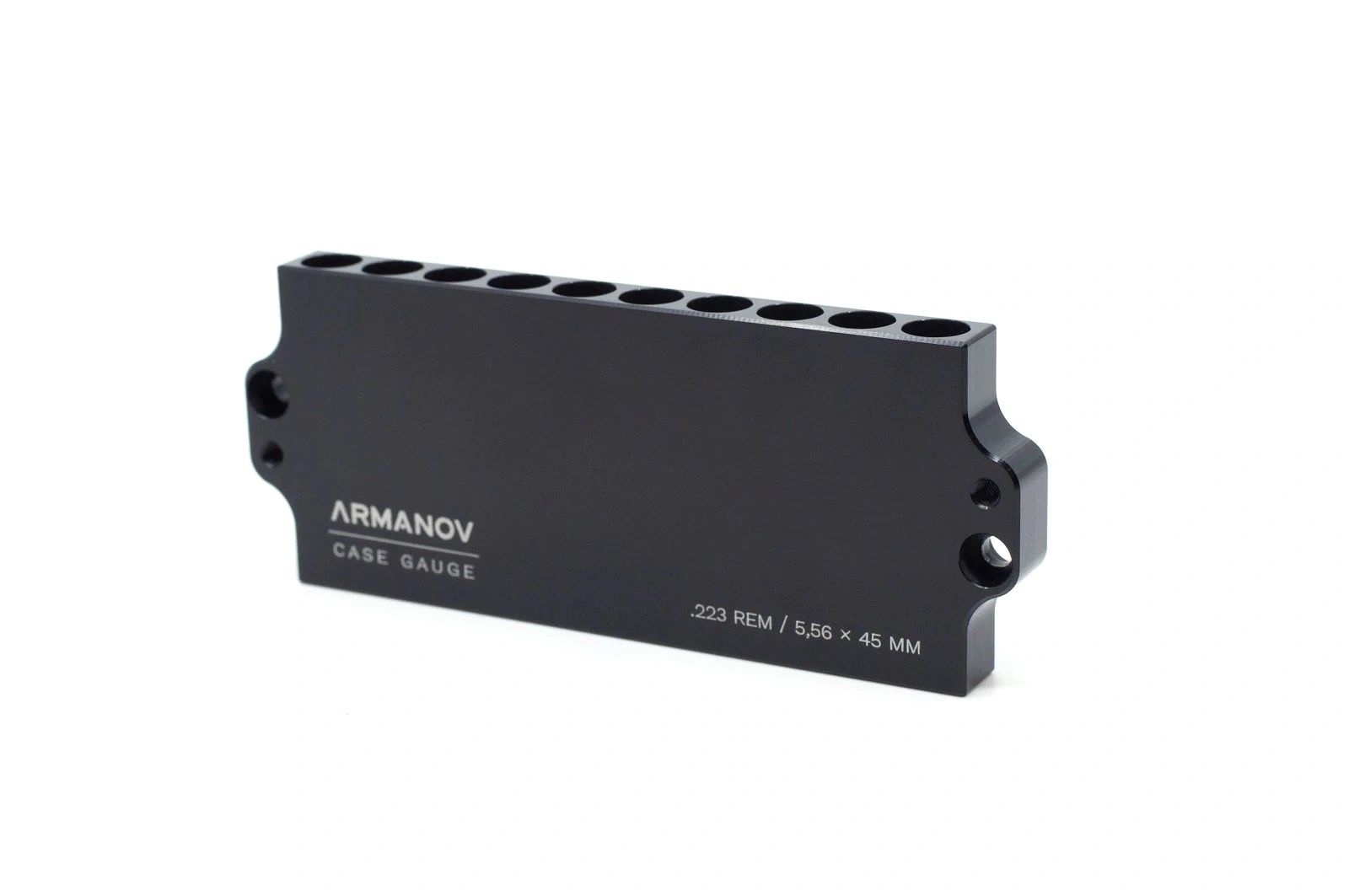 ARMANOV Rifle Cartridge Case Gauge 10 Rounds Stackable 5.56mm NATO & .300 AAC Blackout - Image 9