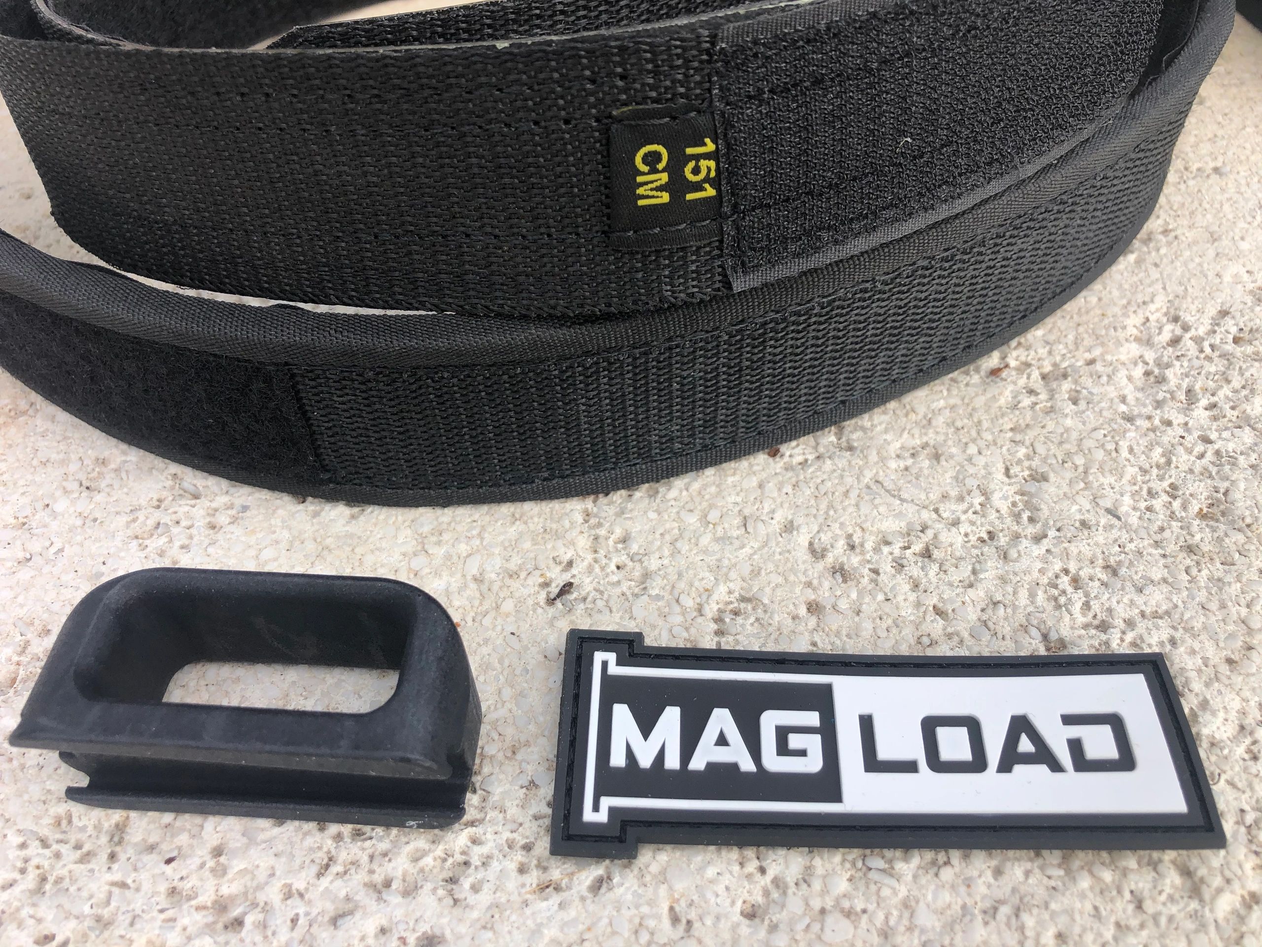 MAGLOAD "The Stiffy" 2 Part IPSC Competition Shooting Belt - Inner and Outer Set - Hook & Loop (Velcro style) - Image 9