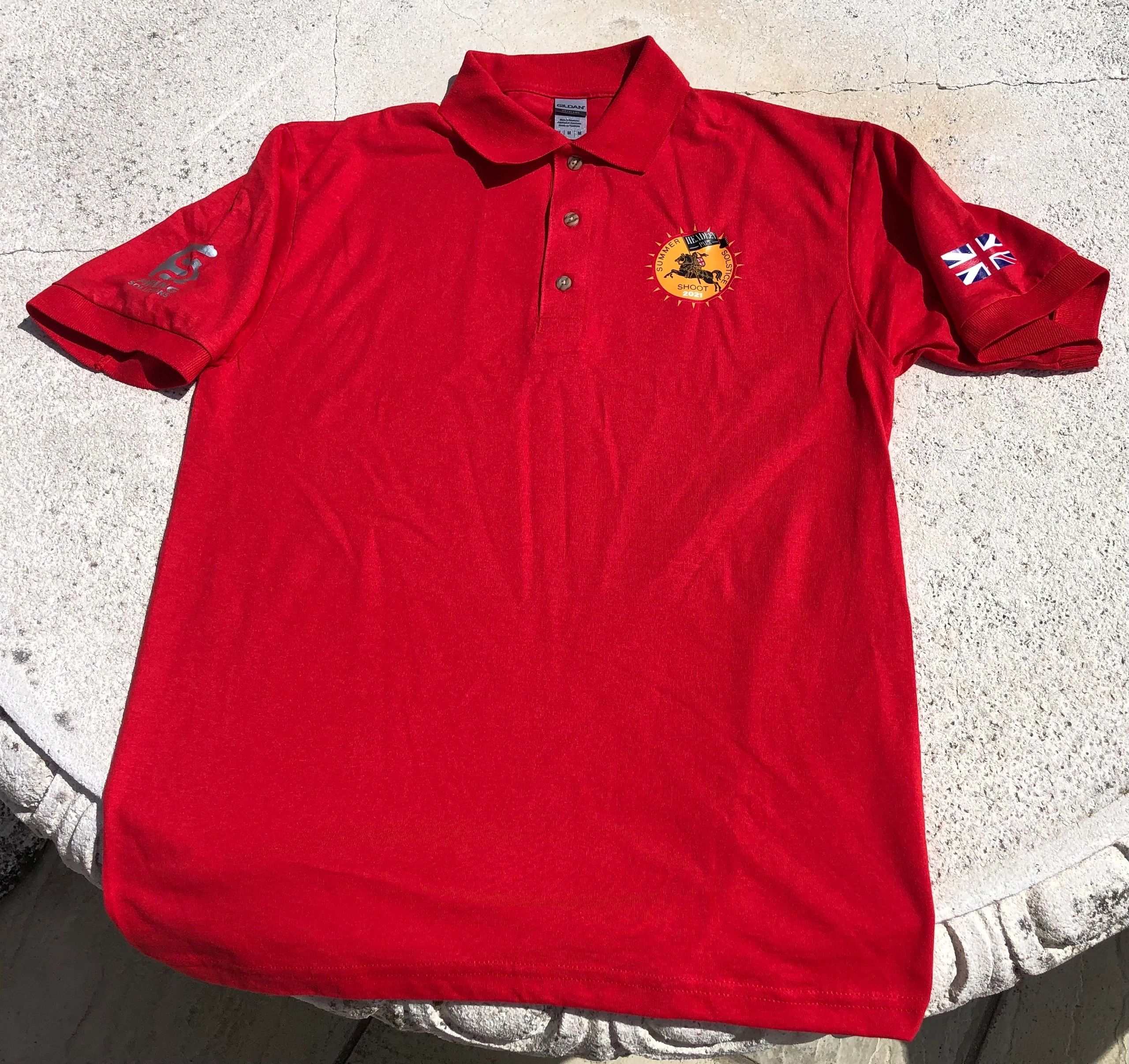 RANGE OFFICER - Red T Shirt / Polo Shirt / Short Sleeve Shirt - Image 5