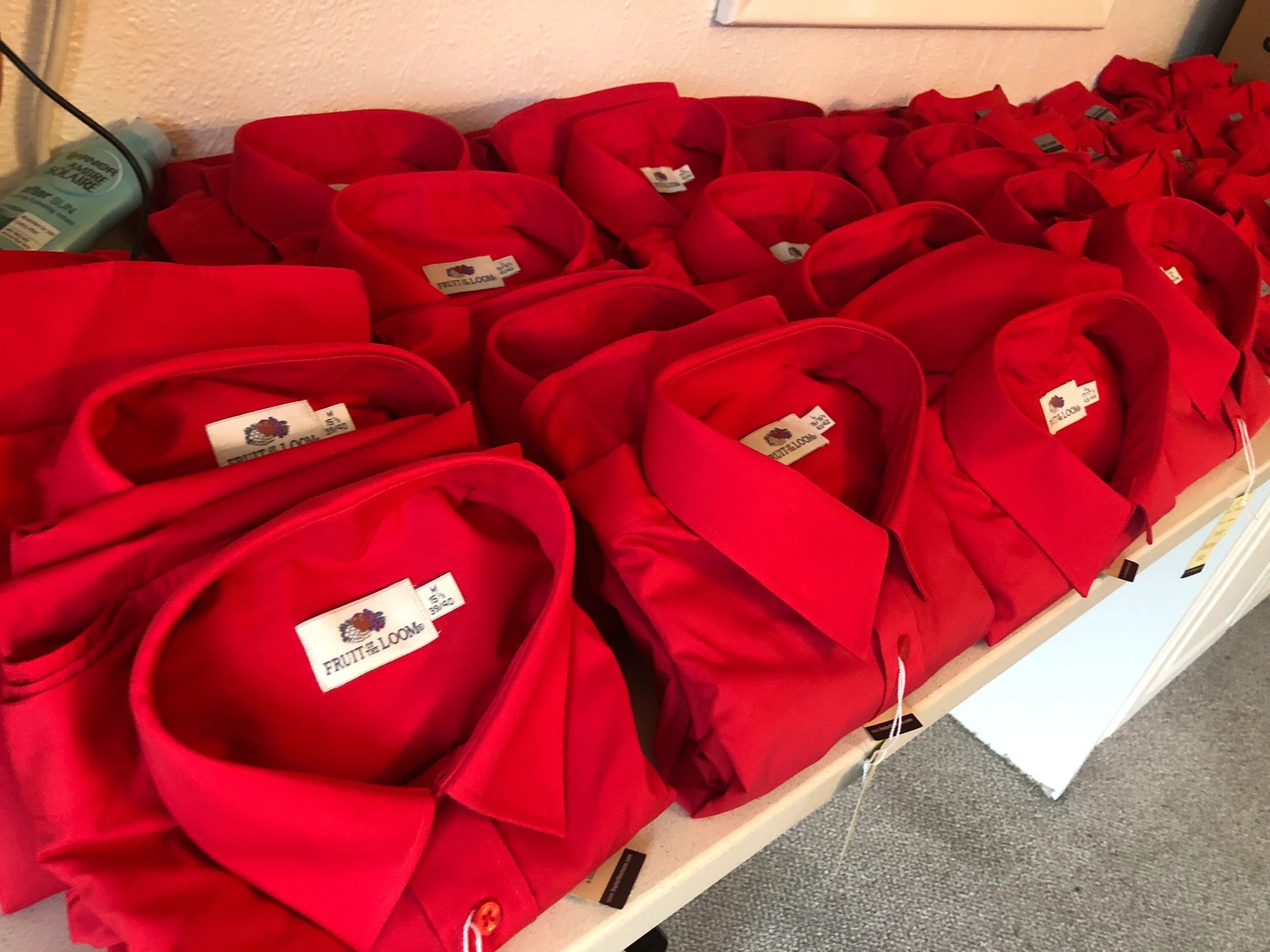 RANGE OFFICER - Red T Shirt / Polo Shirt / Short Sleeve Shirt - Image 3