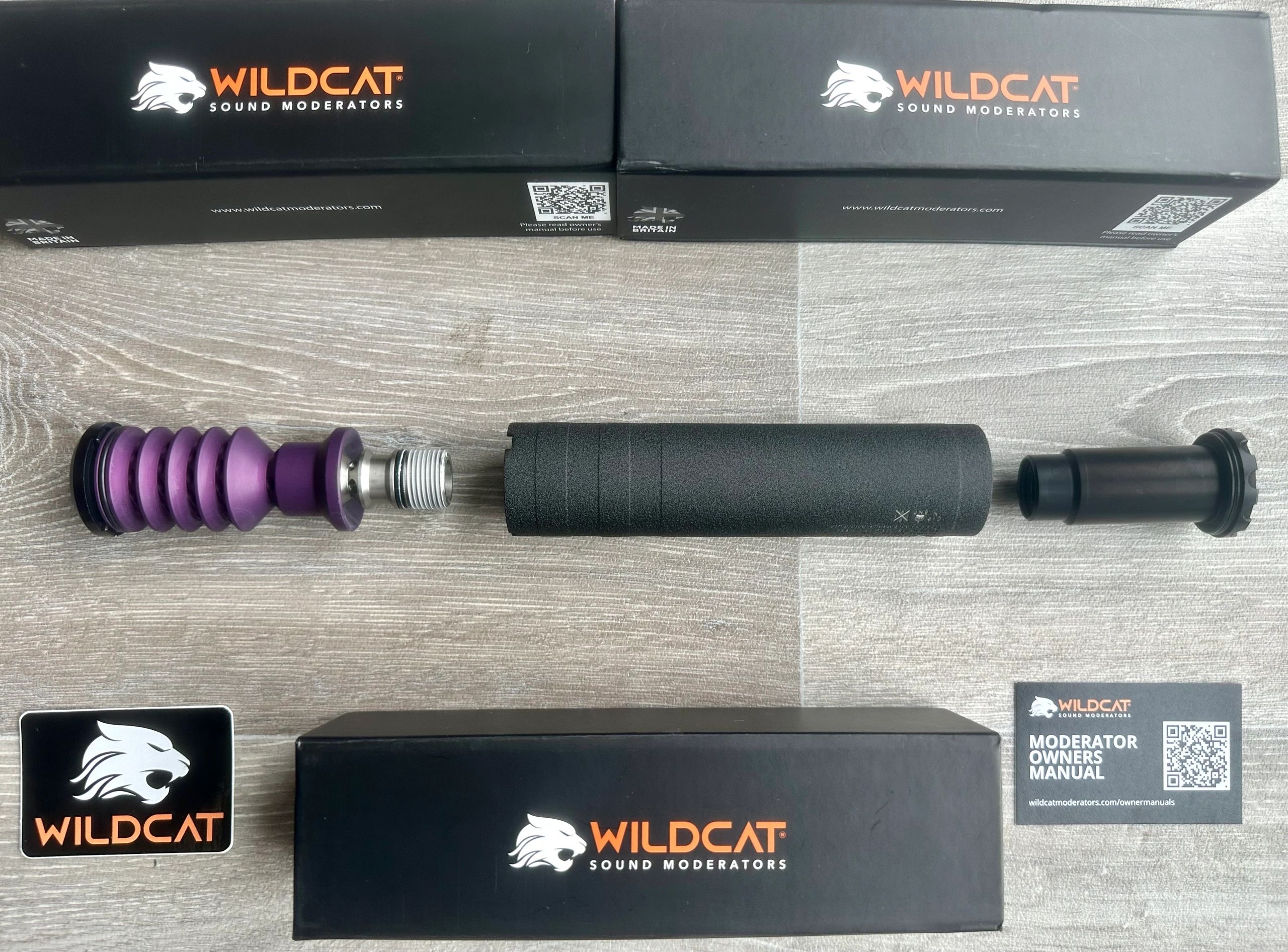 WILDCAT PANTHER .22lr .22 Mag .22 WMR .22 Hornet 1/2 x 20 or 28 TPI UNF or UNEF Thread - Image 2