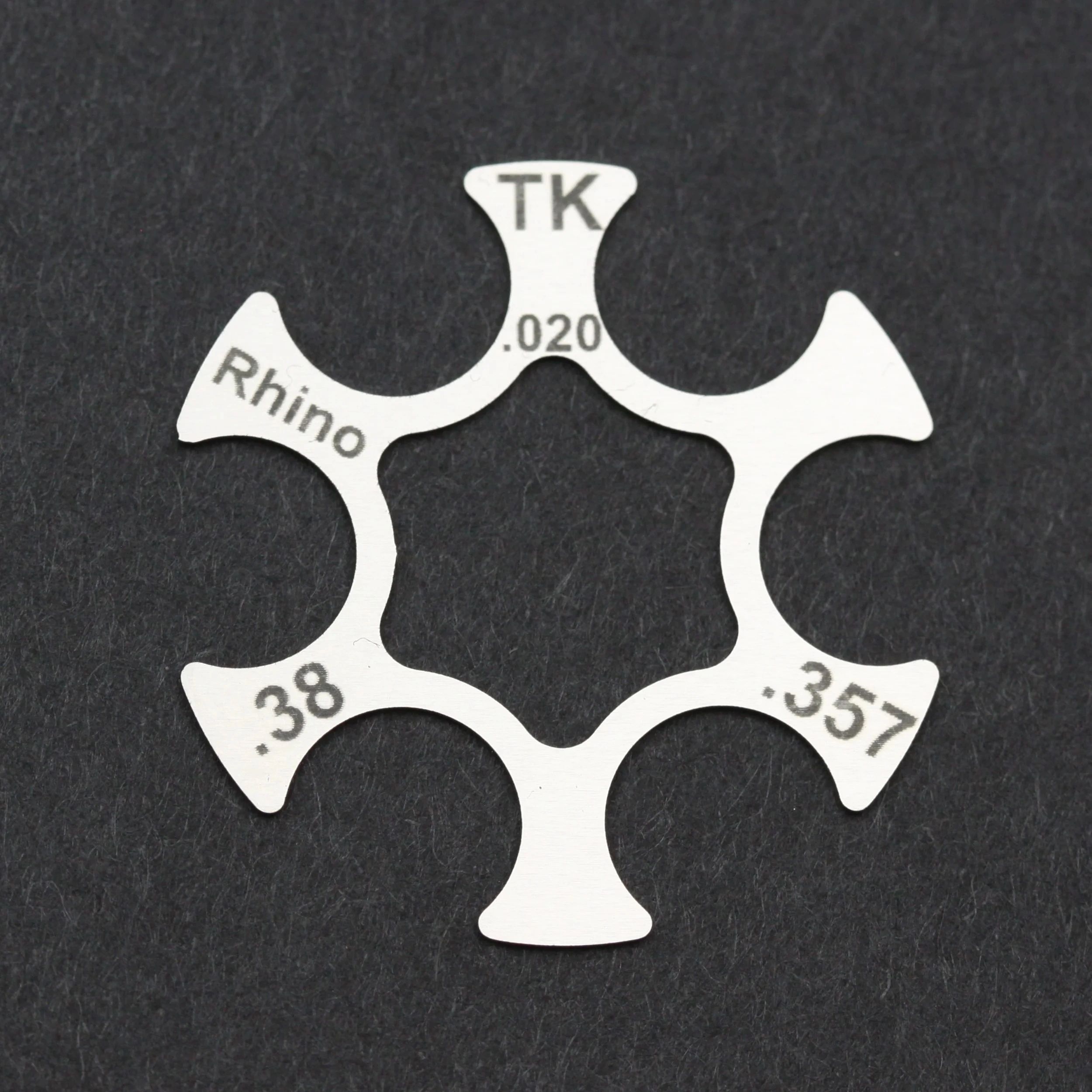 TK Custom Chiappa Rhino 6 Shot 9mm &.38 / .357 .40 S&W 50 & 60 DS Moon Clips 0.20" Including UK LBR Long Barrel Revolver