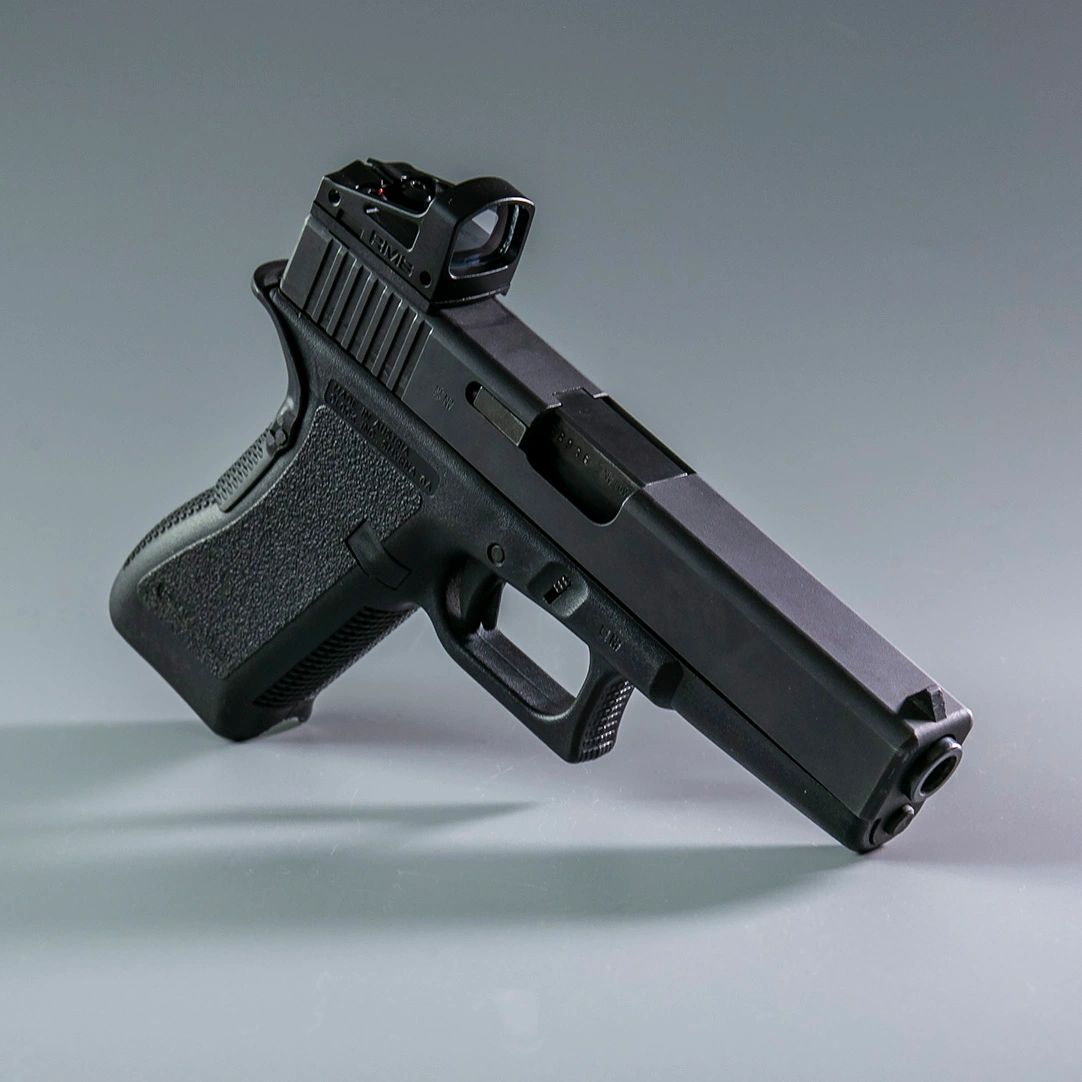 SHIELD MINI SIGHT SMS & RMS POLYMER REAR SIGHT REPLACEMENT MOUNTING BASE FOR GLOCK SLIDES + Buy Any Shield Sight from us and get FREE BATTERIES FOR LIFE !