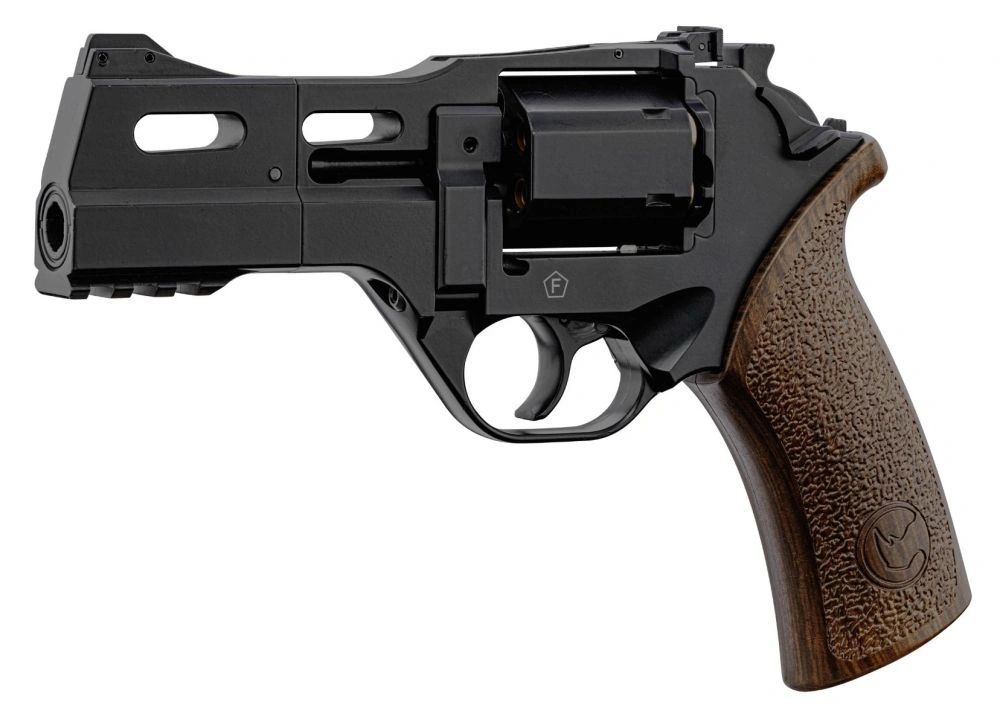 Chiappa 4.5mm/.177 Charging Rhino 40DS Co2 Air Pistol Revolver (4" - Black - 440.123)