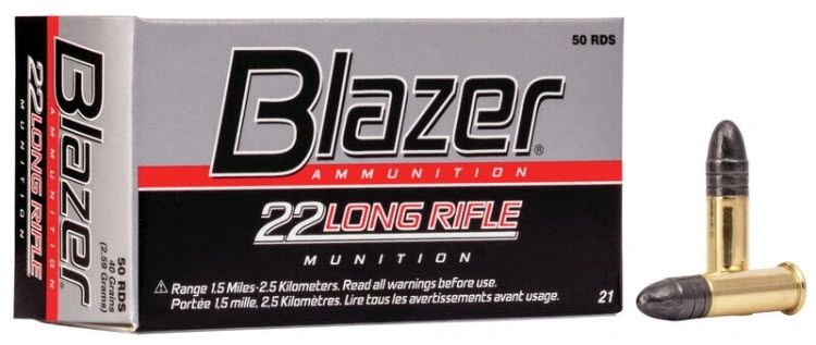 CCI BLAZER .22lr Rimfire / 1000 rounds COLLECT ONLY WITH VALID FAC - Latest batch to arrive in the UK from USA