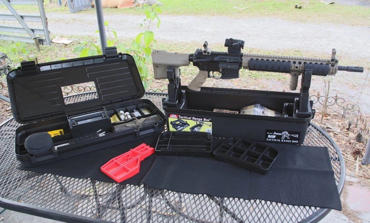 MTM CASE GARD Shooting Rests - MTM Tactical Range Box in Black - AR15. TRB - Image 4
