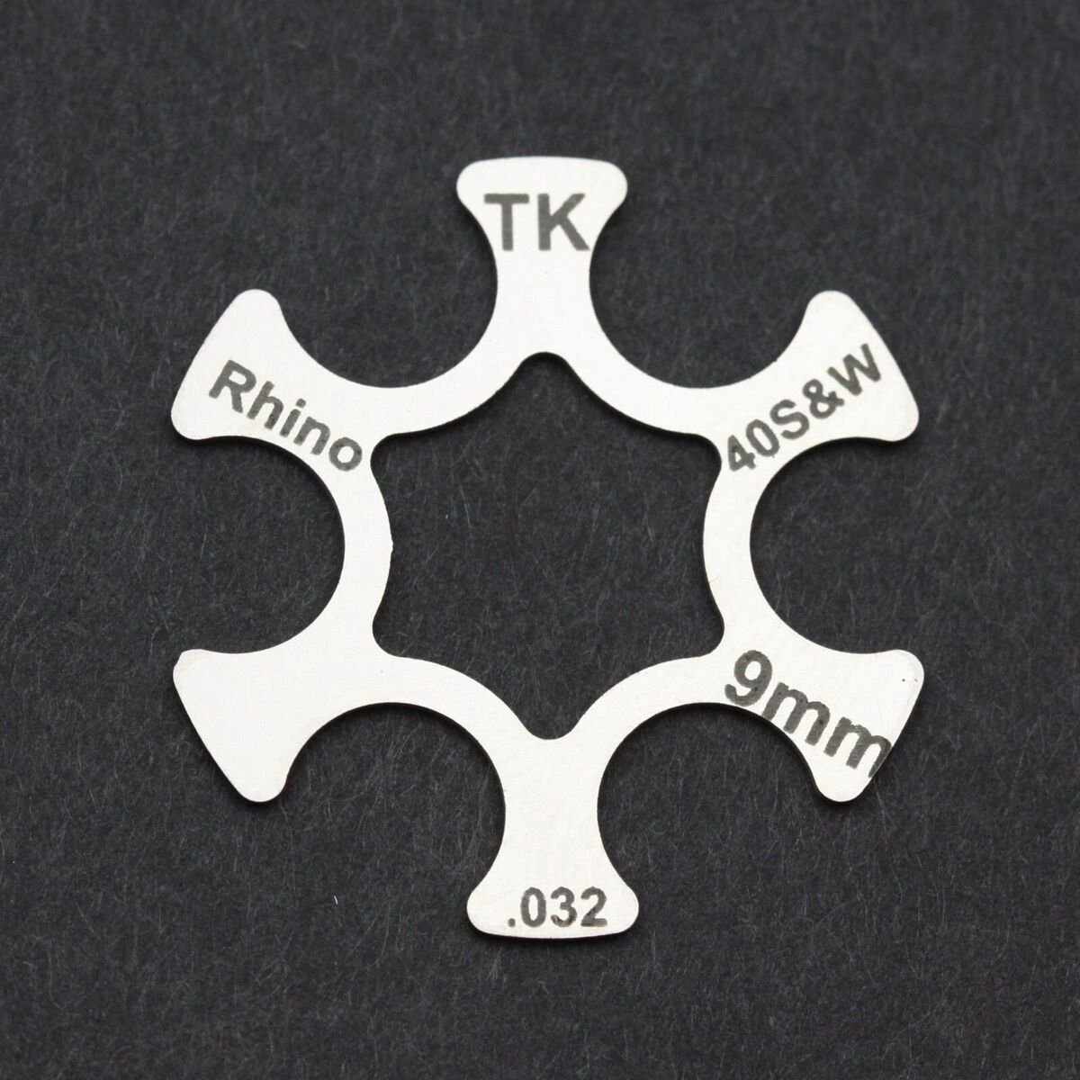 TK Custom Chiappa Rhino 6 Shot 9mm &.38 / .357 .40 S&W 50 & 60 DS Moon Clips 0.20" Including UK LBR Long Barrel Revolver - Image 4
