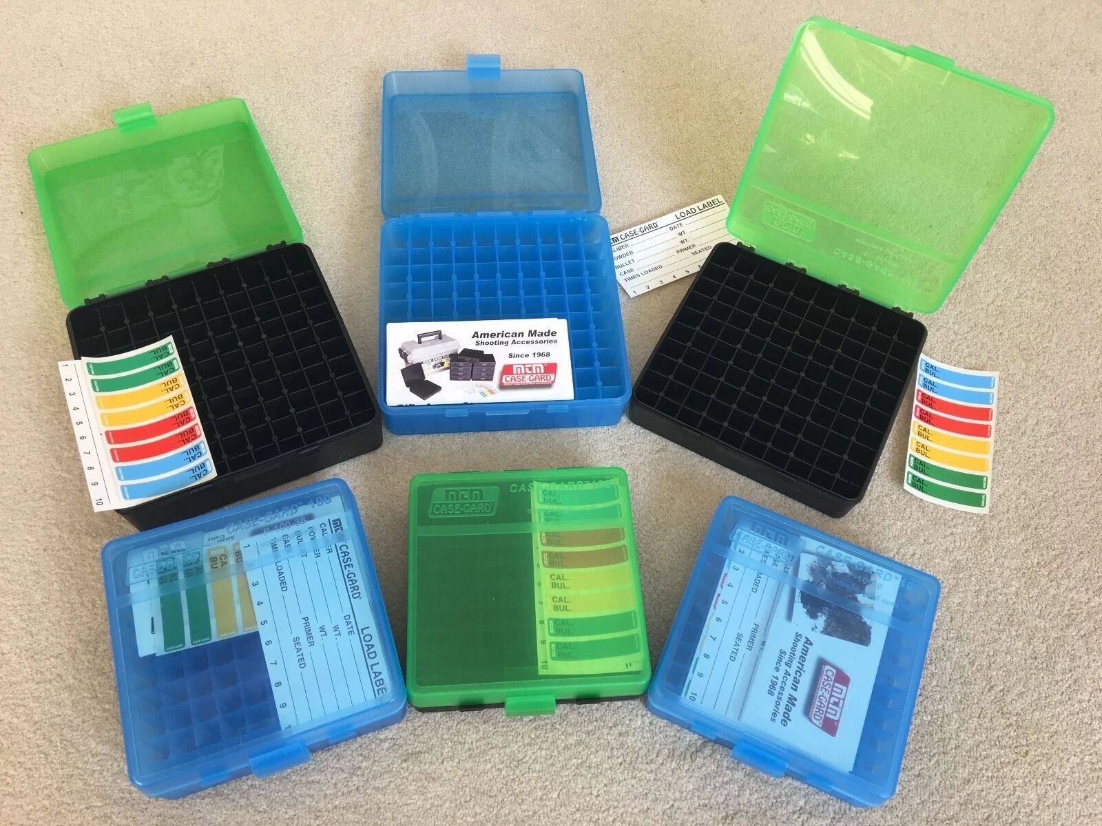 MTM CASE-GARD Ammunition Boxes P100 Series - Most in stock